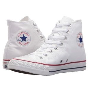 ❌🚫SOLD🚫❌White Converse High Tops